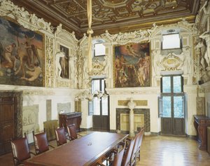 Hall of the Four Seasons by Giulio Mazzoni