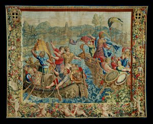 The History of Scipio: The Arrival in Africa, Sixth Piece of the Tapestry