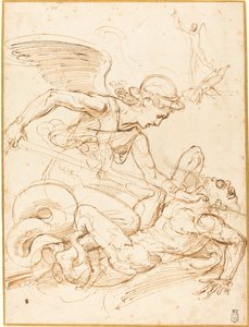 Saint Michael by Giulio Romano
