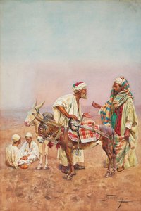 One Dirham for a Ride through the Desert by Giulio Rosati