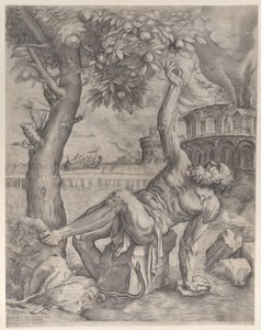 Tantalus by Giulio Sanuto