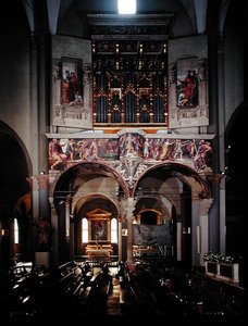 View of the organ by Giulio Taraschi
