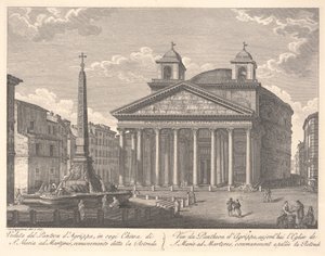 View of the Pantheon of Agrippa