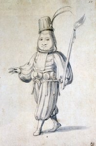 Design for a Costume for a Cook