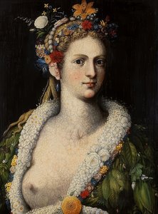 Flora Meretrix. Around 1590