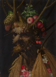 Four Seasons in One Head by Giuseppe Arcimboldo