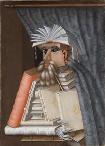 The Librarian by Giuseppe Arcimboldo