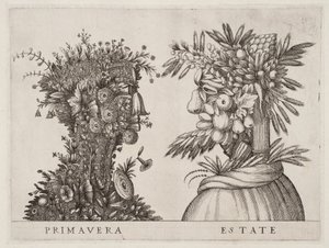 The Four Seasons "Spring Summer" by Giuseppe Arcimboldo