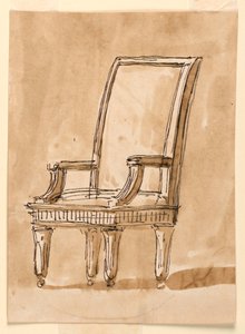 Armchair by Giuseppe Barberi