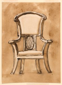 Armchair by Giuseppe Barberi