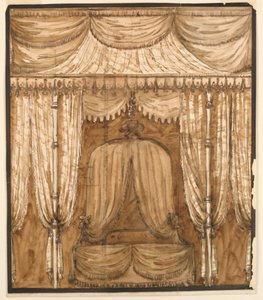 Elevation of a Bed Alcove, ca. 1790