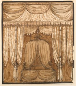 Elevation of a Bed Alcove by Giuseppe Barberi