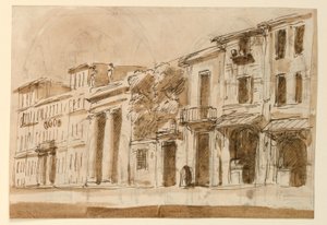 Theatre Design: Streetscape by Giuseppe Barberi