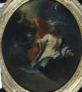 Christ at the Mount of Olives by Giuseppe Bazzani