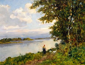 Returning in evening by Giuseppe Buscaglione