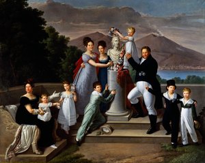 Portrait of Francis I of Two Sicilies by Giuseppe Cammarano