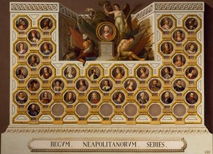 King of Naples from 1154 to 1859 by Giuseppe Cammarano
