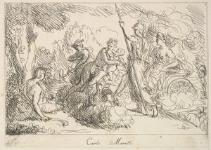 Gods and Goddesses in a Landscape, 1740-1802 by Giuseppe Canale