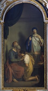 Isaac Blessing Jacob, by Giuseppe Diotti