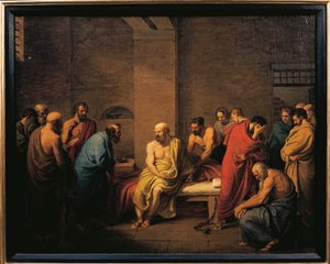 The Death of Socrates by Giuseppe Diotti