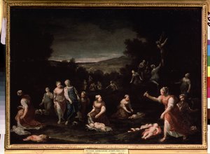 Nymphs Disarming Cupids