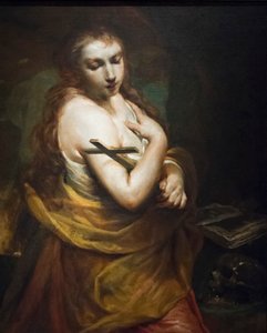Penitent Magdalene by Giuseppe Maria (1665 1747) Crespi