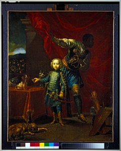 Portrait of a Young Boy, said to be the son of General Johann Pálffy by Giuseppe Maria (1665 1747) Crespi
