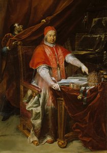Portrait of the Pope Benedict XIV by Giuseppe Maria Crespi