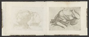 Upper Body of a Woman by Giuseppe Maria Mitelli