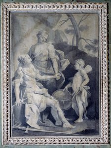 Genius of the Nation with Justice and Peace by Giuseppe Paganelli