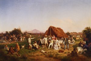 Hunting Party with the Royal Family of Naples