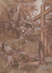 The Ecstasy of the Blessed Giacinta Marescotti, ca. 1675-1714 by Giuseppe Passeri