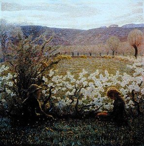 Field in Bloom by Giuseppe Pellizza da Volpedo