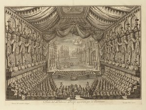 The Performance of La Serenata in the Royal Palace of Naples