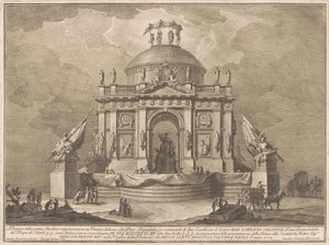 The Prima Macchina for the Chinea of 1773: The Temple of Peace