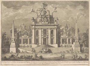 The Prima Macchina for the Chinea of 1769: A "Deliziosa" by Giuseppe Vasi, after Giuseppe Palazzi, after Paolo Posi