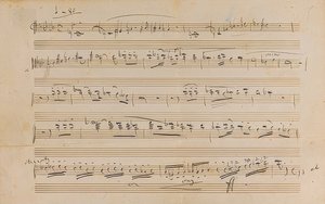 Manuscript: Opera Otello. 1887