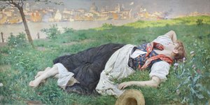 The Wild Thistle by Giuseppe Vizzotto Alberti