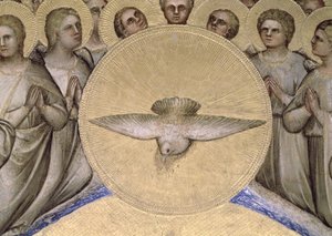 The Dove of the Holy Spirit, 1360-70 by Giusto di Giovanni de Menabuoi
