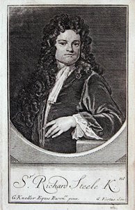 Portrait of Richard Steele, Frontispiece to 
