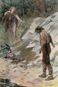 Illustration for Westward Ho! By Charles Kingsley by Godfrey C. Hindley