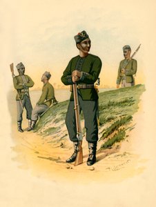 The 3rd Gorkhas, 1890 by Godfrey Douglas Giles