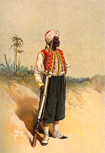 West India Regiment, 1890 by Godfrey Douglas Giles