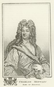 Charles Montagu, Earl of Halifax by Godfrey Kneller