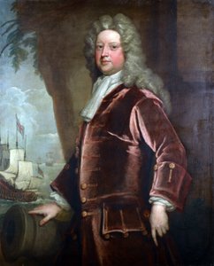 Portrait of Admiral Sir John Norris by Godfrey Kneller
