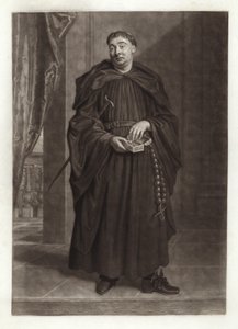 Portrait of Anthony Leigh as Father Dominic in The Spanish Friar by Godfrey Kneller
