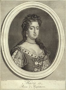 Portrait of Queen Mary II of England, Scotland and Ireland