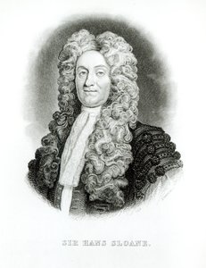 Sir Hans Sloane (1660-1753) engraved by William Home Lizars for Sloane