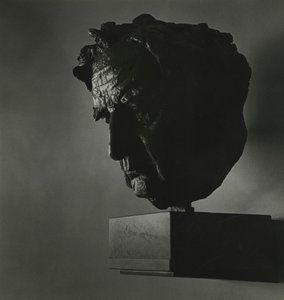 Vaughan Williams head at the Royal Festival Hall by Godfrey Macdominic