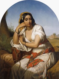 A Bedouin Woman by Godfried Guffens